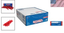Red Vines Original Red Twists 5oz Bags 12 Pack Soft Chewy Licorice Candy Snack