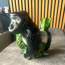 Cardew Design endangered species ceramic jug , incomplete, missing lid.