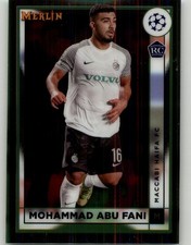2022-23 Merlin Chrome UEFA Mohammad Abu Fani Rookie #74 RC Maccabi Haifa FC
