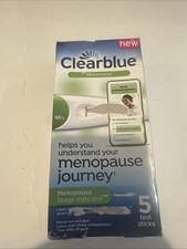 Clearblue Menopause Stage Indicator Test Easy-to-Use 5 Test Sticks 01/2026 Ea