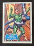 1966 TOPPS BATMAN BLUE BAT TRADING CARD #37B - RIDDLER ON TH