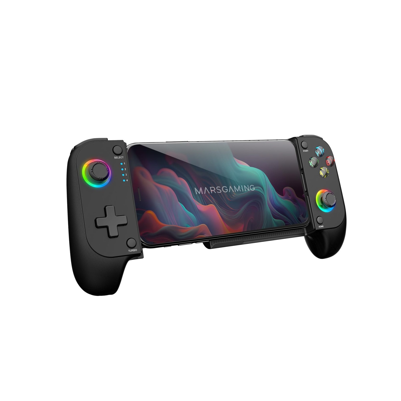 Gamepad Bluetooth 5.0 Mars Gaming MGPX RGB Neon 2in1 USB C [Rif. 121262]