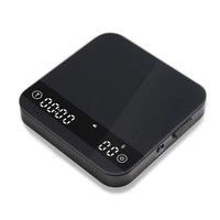 Espresso Waage Mit Timer, 0.1G Genaue Kaffeewaage Mit 4 Modi, Anzeige Von