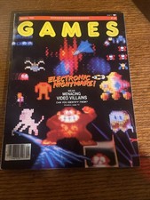 Vintage January 1983 Video Games Magazine Electronic Nightmare! Great Condition
