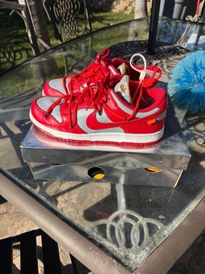 Size 10 - Nike Dunk Low x OFF-WHITE University Red 2019
