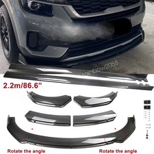For Kia Seltos 2019-2024 Front Bumper Lip Spl...