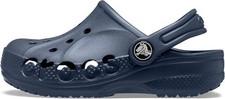NEW - Crocs Unisex-Child Baya Clogs, Navy, Size 5 Toddler