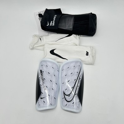 Nike Unisex Schienbeinschutz Mercurial Lite DN3611-100, Weiß/Schwarz