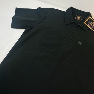 FB County Zip Shirt Black 1/4 Zip Men's Large New | eBay