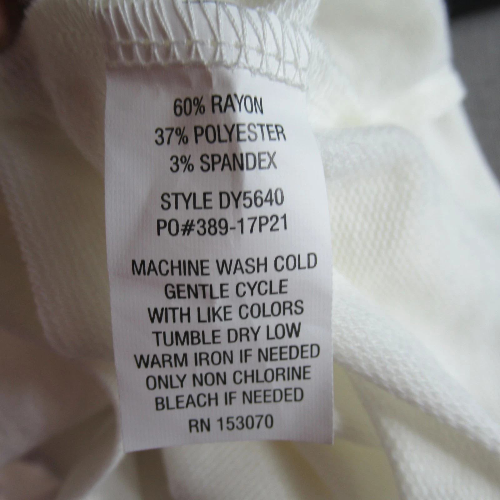 VETEMENTS Popolare 21 Abito Donna Grande Bianco Finto Nodo Top Morbido Preparazione Manica Corta Estivo