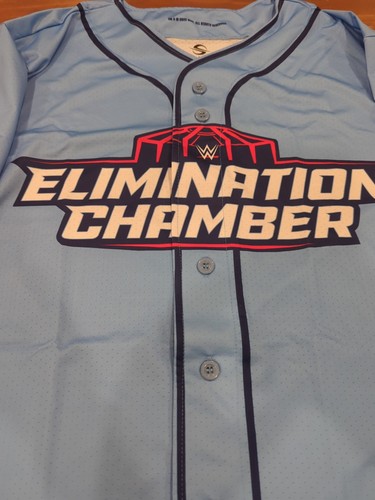 2025 WWE Elimination Chamber Baseball Jersey (Cena Heel Turn) - Size Large - Bild 2 von 5
