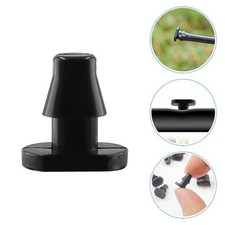150 Pcs Garden Tube Plug Barbed End Plugs Drip Irrigation Fittings Caps