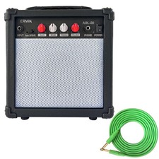 Electric Guitar Amp 20 Watt Amplifier Portable Amp with Headphone Input Gain ...