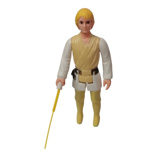 Vintage Star Wars 1977 Farmboy Luke Figure Kenner REPRO Double Telescoping Saber