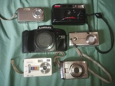 alte Digital und Analog Kameras