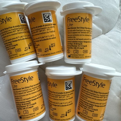 #ad #ad 300 Freestyle Lite Blood Glucose Test Strips Exp2026 . 2027 #1 $75.00