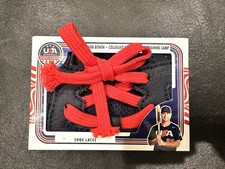 2024 Panini Stars and Stripes Karson Bowen RARE 1/2 Jumbo Shoe  Relic Card  SSP 