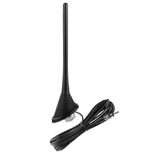 Car Stereo AM FM Radio Antenna, 9.4" Universal Roof Mast Long Amplified Signal - Picture 7 of 7