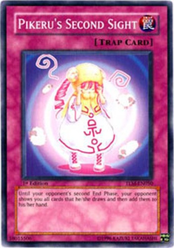 Pikeru's Second Sight - TLM-EN050 - Common - Unlimited Edition Near Mint Yugioh!
