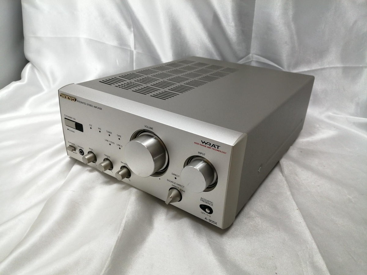 ONKYO A-905X Wide Range Amp Tech Stereo Integrated Amplifier ONKYO A-905X Wide Range Amp Tech Stereo Integrated Amplifier