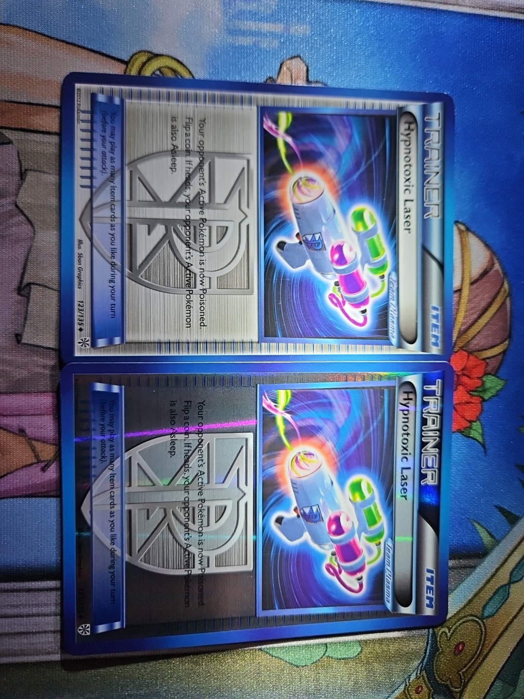 Hypnotoxic Laser 123/135 Plasma Storm Reverse Holo & Non Holo LP