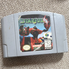 Nintendo Star Fox 64 Nintendo 64 N64 Game Pak Cartridge NTSC-U/C Shooter 1996