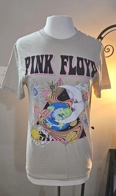 Pink Floyd Shirt Size Small Psychedelic Planets Moon Stars, Officially Licensed 