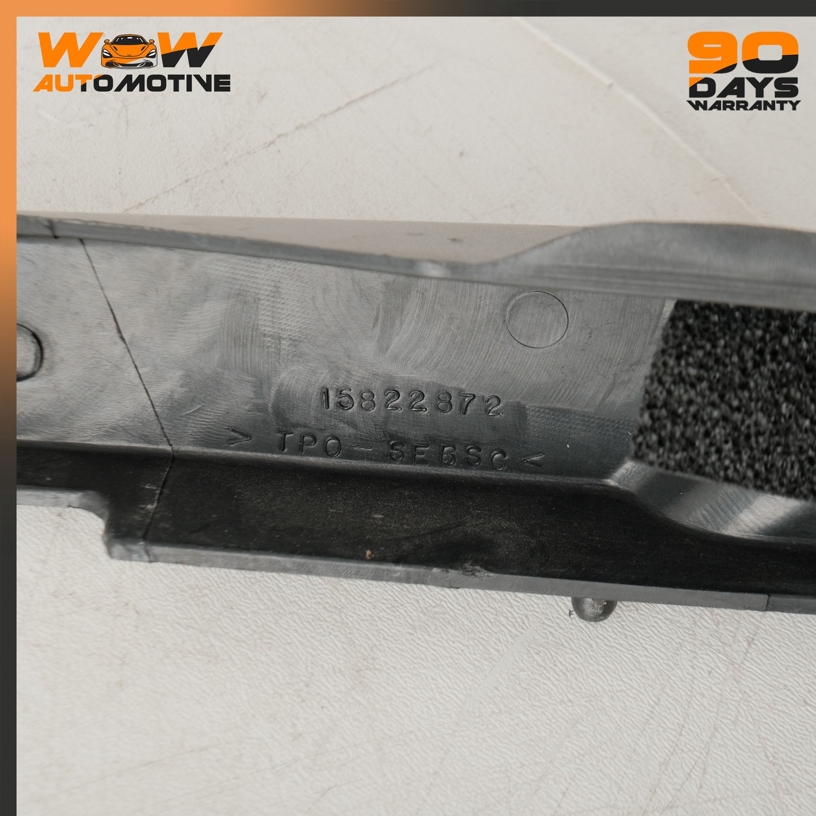 08-13 CHEVROLET CORVETTE C6 FRONT WINDSHIELD AIR INLET SCREEN COWL VENT OEM