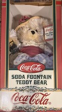 Vintage 1998 Coca-Cola Lillian Bearica Teddy Bear HH0202 Limited Edition