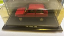 Modellino Fiat Panda Rossa - 1980 - Hachette - Scala 1:43 - Spedizione Gratuita