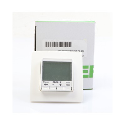 Eberle FIT 3L, Uhrenthermostat Raumregler mit F + Defekt (276907)
