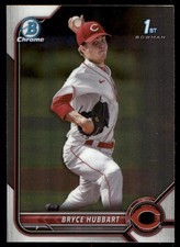 2022 Bowman Draft #BDC-17 Bryce Hubbart Chrome