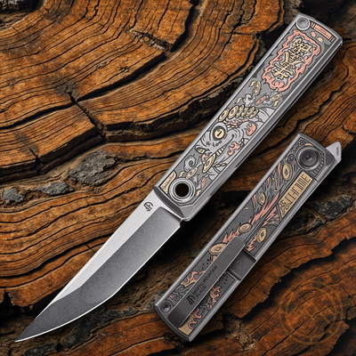 North Mountain Blade Kaiken Folding Knife 3.5