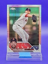 James Paxton 2023 Topps Chrome Update Prism Refractor SP 🔥 Red Sox