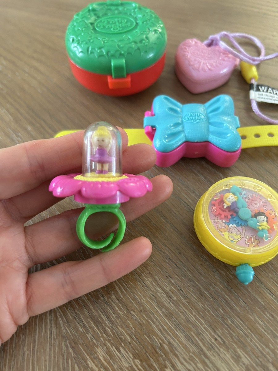 Polly Pocket Vintage 1994 Bluebird Toys McDonald's Clock Watch
