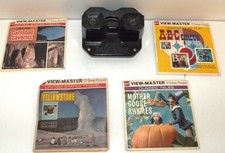 Vintage Sawyer's View-Master Bakelite Viewer Reels - Yellowstone, Carlsbad