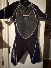 Jobe Sports Men s L Shorty Wetsuit Black Blue Neoprene Watersports
