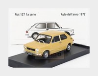1:43 Brumm Fiat 127 1-Series 1971 Black Interior Giallo Tahiti Yellow R500-03 Mo