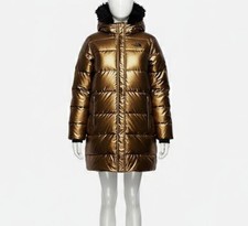 The North Face Kids Girls Gold Down Long Parka Jacket Coat Size, XL 14/16 