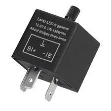 CF13 EP34 Car Electronic Flasher Relay, 3-Pin 12V Adjustable CF13/Adjustable
