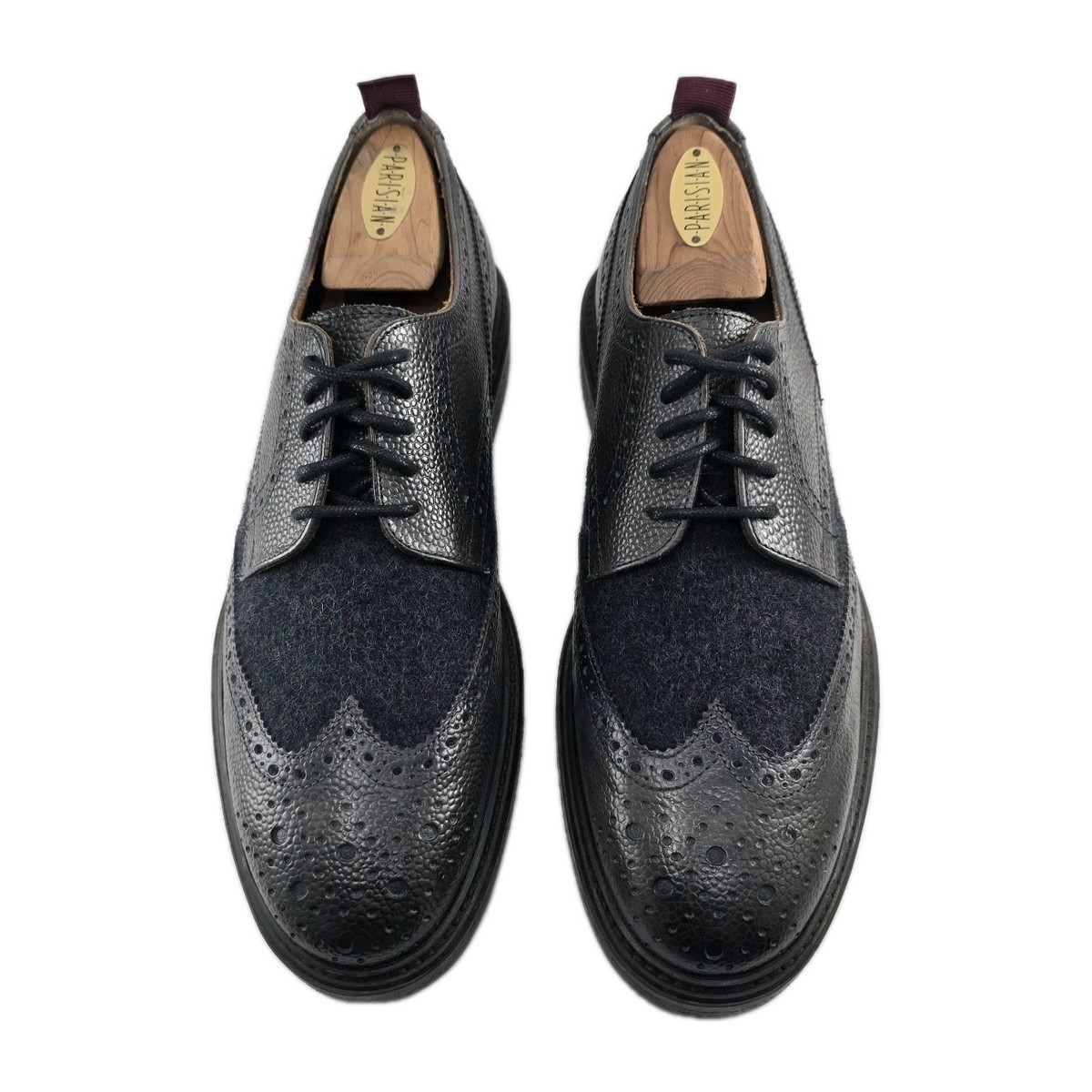 Bruno Magli Classic Oliver Men\'s Gray Suede Wingtip Oxford Dress Shoes US 10 Suede Gray Wingtip Dress Shoes for Men for sale | eBay main image 2