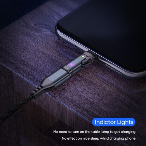 180Degree Rotatable USB C Adapter PD240W 5A Fast Charging 480Mbps Data Transfer - Picture 3 of 10