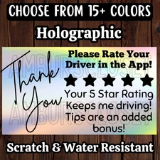 50 DoorDash UberEATS Grubhub 2.25" STICKERS LABELS INSTACART CART SHIPT DELIVERY