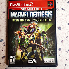EA Marvel Nemesis Rise of the Imperfects Sony PlayStation 2 PS2 NTSC-U/C T