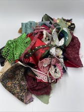 Crazy Quilt Craft Slow Stitch Mixed Fabrics T...