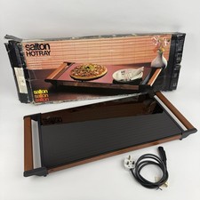Vintage Salton HA4 Hot Tray/ Food Warmer Electronic Food Serving Buffet Party