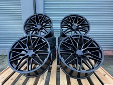 21" Porsche Macan Style Alloys + Tyres Gloss Black 5x112 Clearance Price!!! GTS