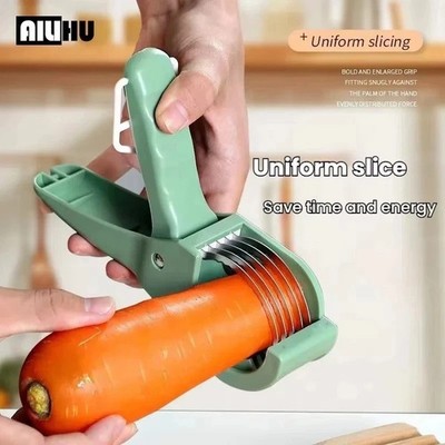 1 Stück Edelstahl Gemüse Obst Schneider Multifunktion Salat Schneider Werkzeug