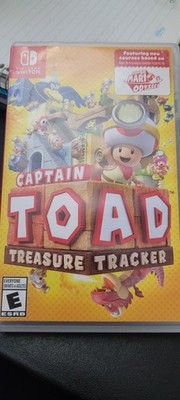 Captian Toad: Treasure Tracker - Nintendo Switch  game and case