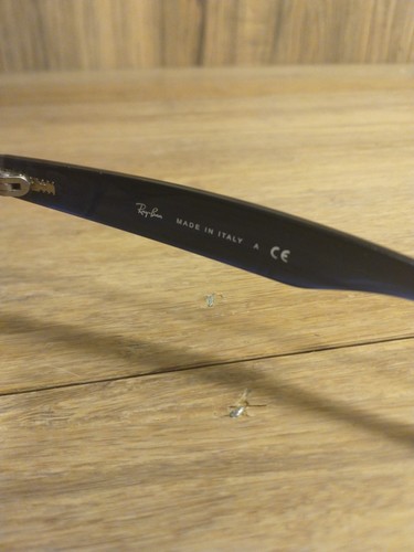 Ray-Ban RB 2132 New Wayfarer 6053/71 52-18 3N Blue/ Clear Sunglasses - Picture 4 of 11